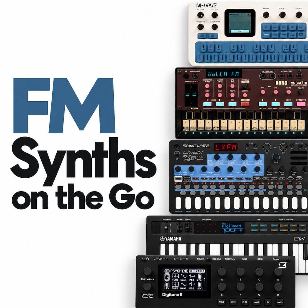 Portable FM synths in for bedroom producers