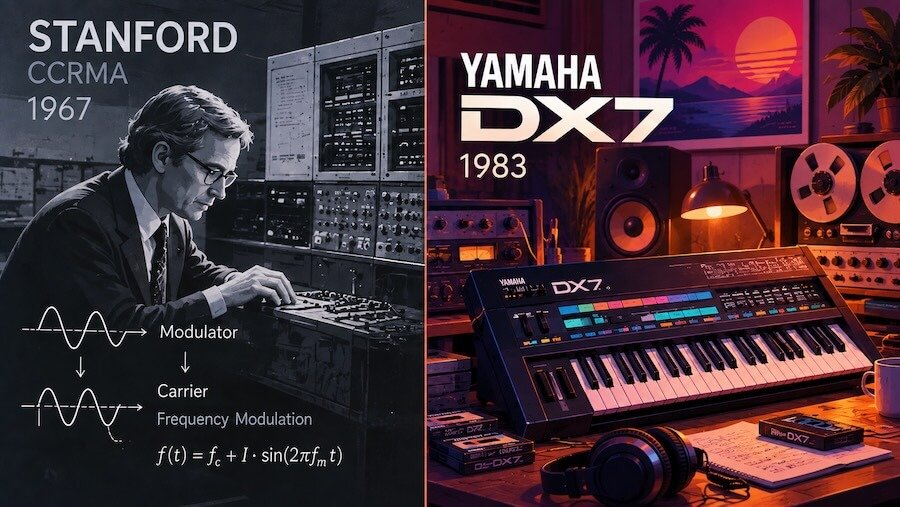Dr. John Chowning and Yamaha DX7