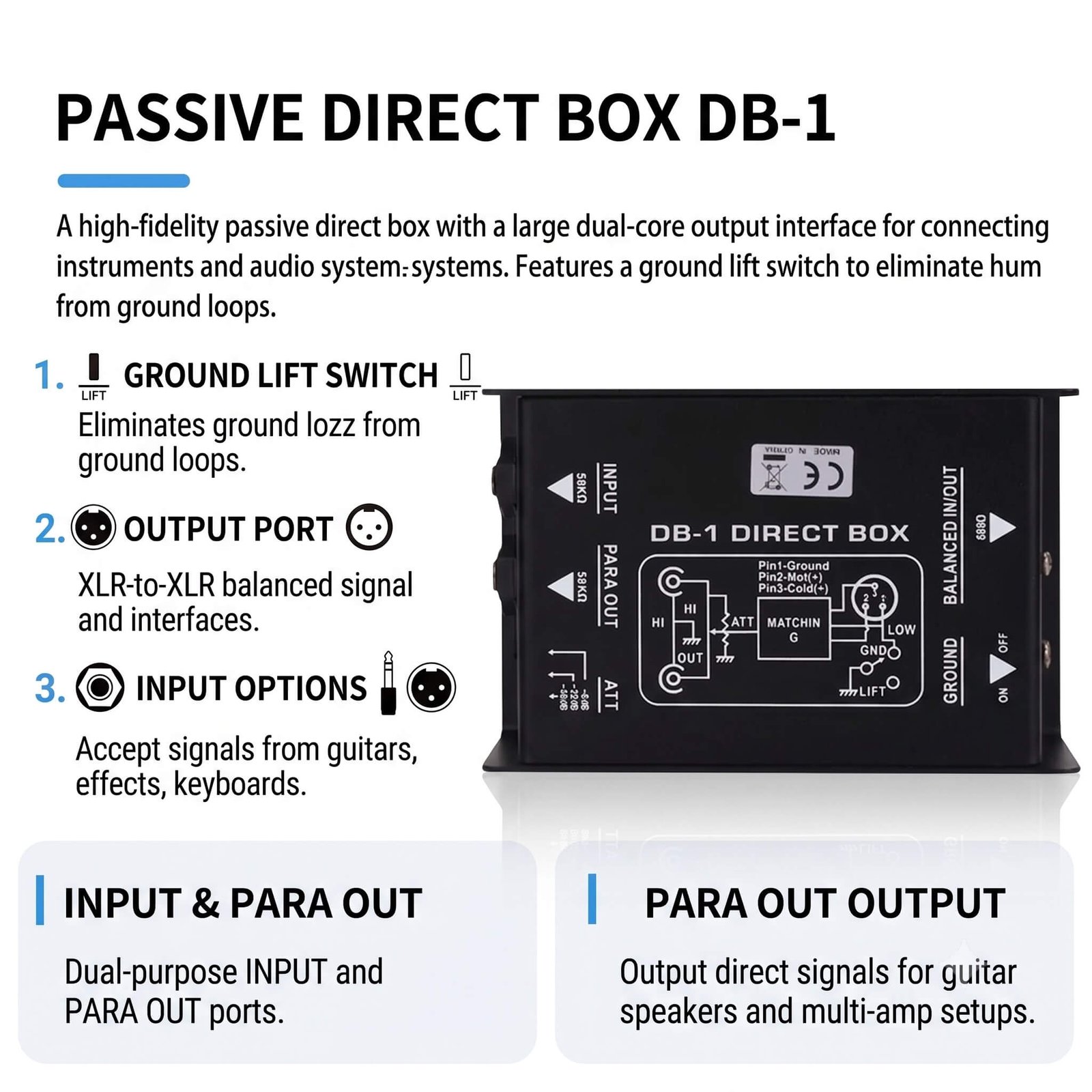 Budget Passive Direct Box DI