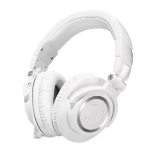 Audio-Technica ATH-M50x Professional Studio Headphones – White