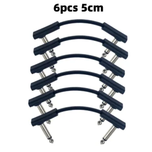 Mini Pedal Patch Cable Set for Compact Pedalboards 5cm