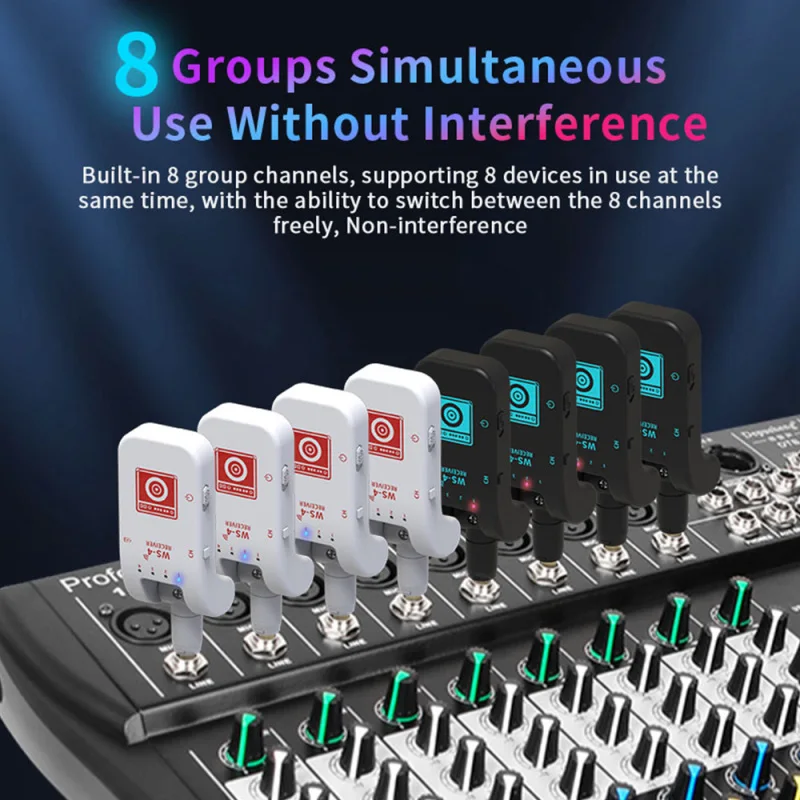 2.4G Wireless Guitar Transmitter Receiver - Image 11