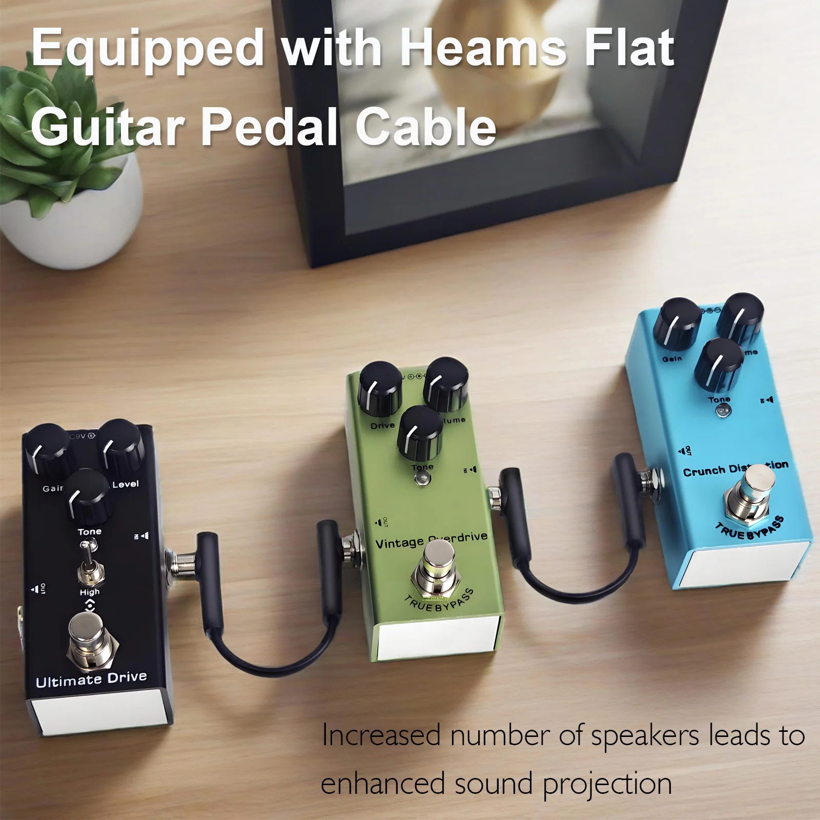 Mini Pedal Patch Cable Set for Compact Pedalboards 5cm - Image 2