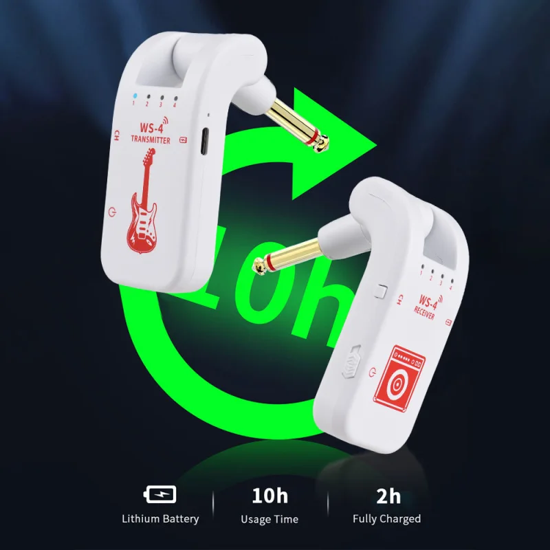 2.4G Wireless Guitar Transmitter Receiver - Image 4