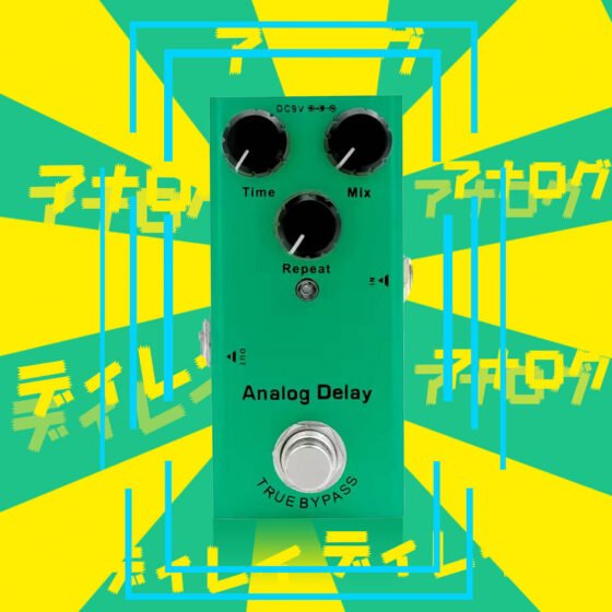Analog delay mini pedal