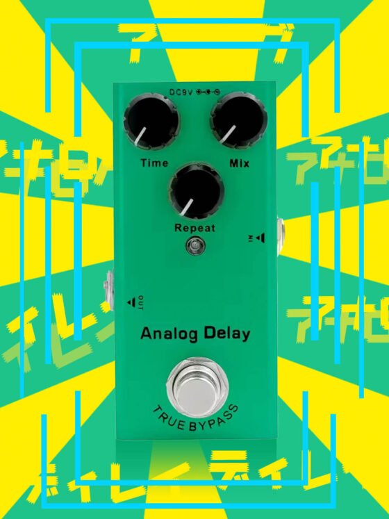 Analog delay mini pedal