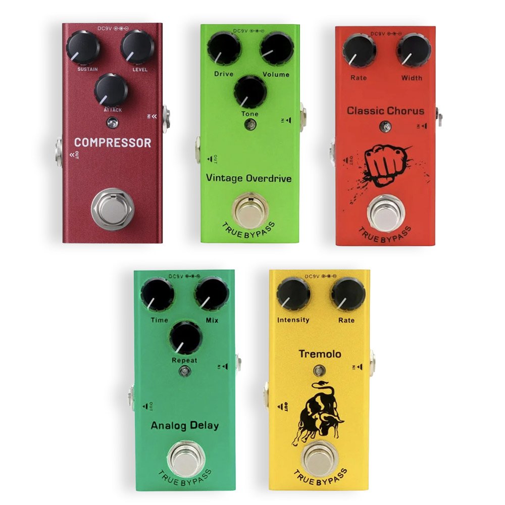 Blues Guitar Mini Pedal Bundle 5 Effects