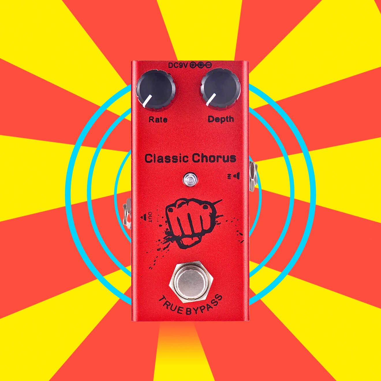 Classic chorus mini pedal