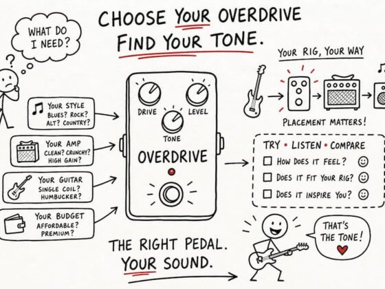 How to Choose the Right Overdrive Pedal for Your Tone and Rig