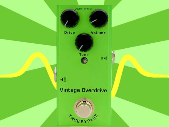 Vintage overdrive Mini pedal