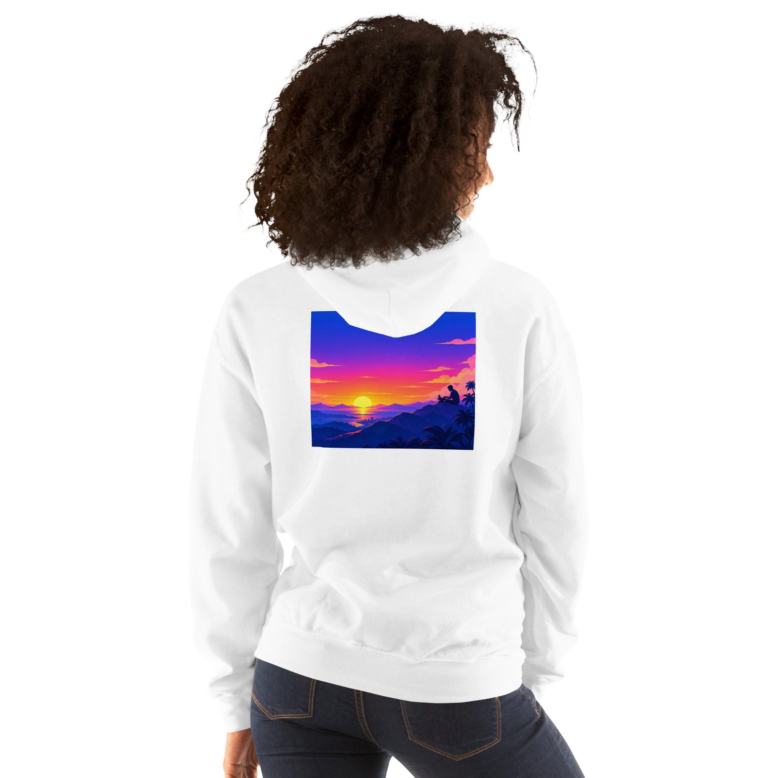 Uniqtone Nomad Producer Unisex Pullover Hoodie - Image 4
